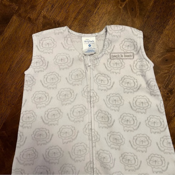 Halo SleepSack Micro Fleece M 6-12 Months Grey Safe Sleep Gender Neutral - Picture 2 of 7